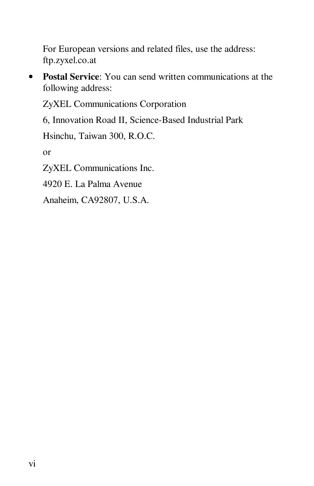 ZyXEL Communications omni series user manual 