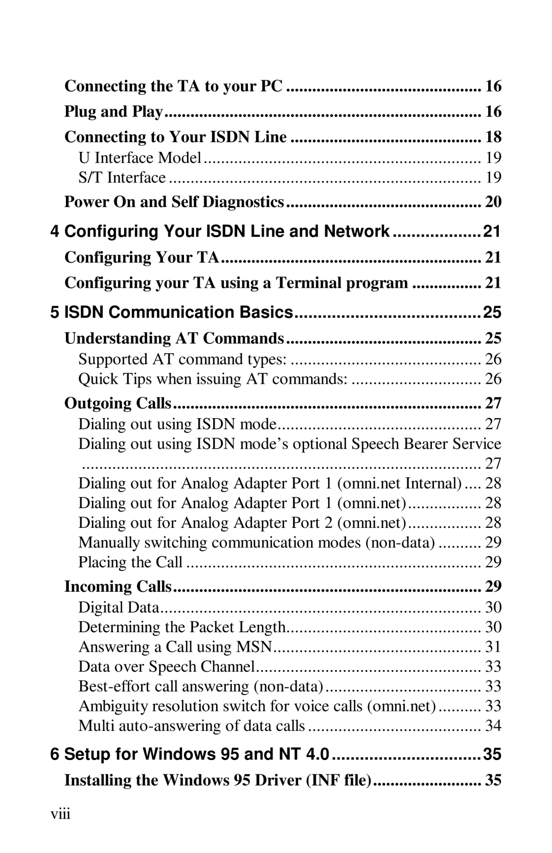 ZyXEL Communications omni series user manual Understanding AT Commands, Outgoing Calls, Incoming Calls 