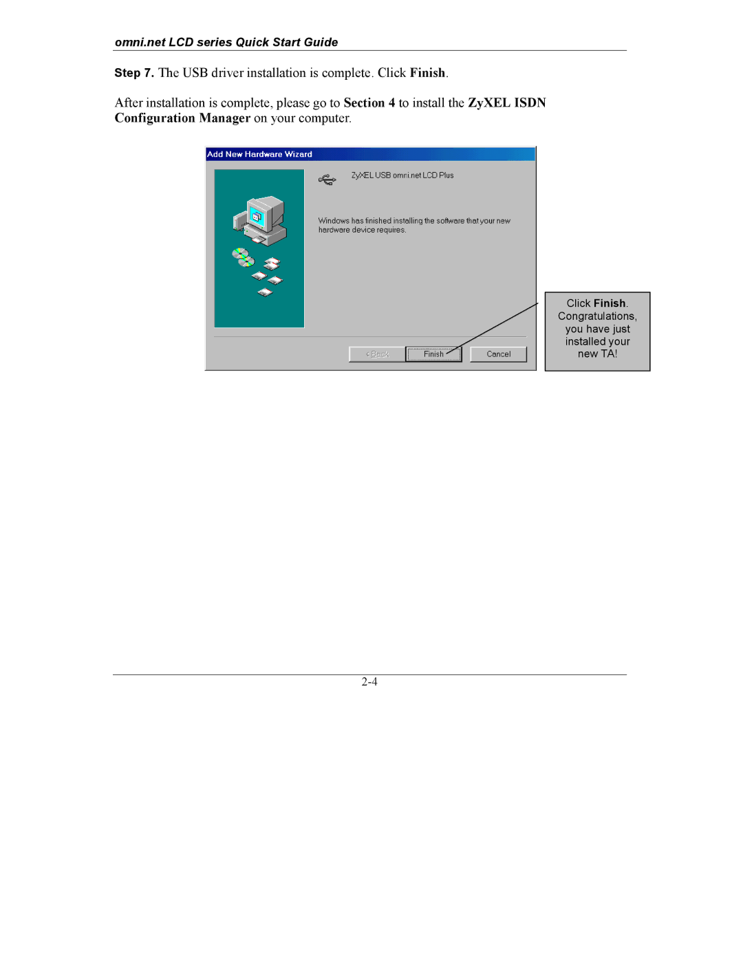 ZyXEL Communications omni.net LCD series quick start Omni.net LCD series Quick Start Guide 