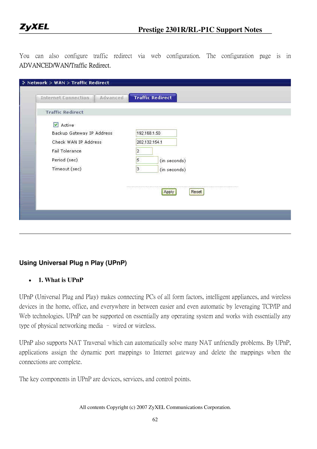 ZyXEL Communications P-2301R/RL-P1C manual What is UPnP 