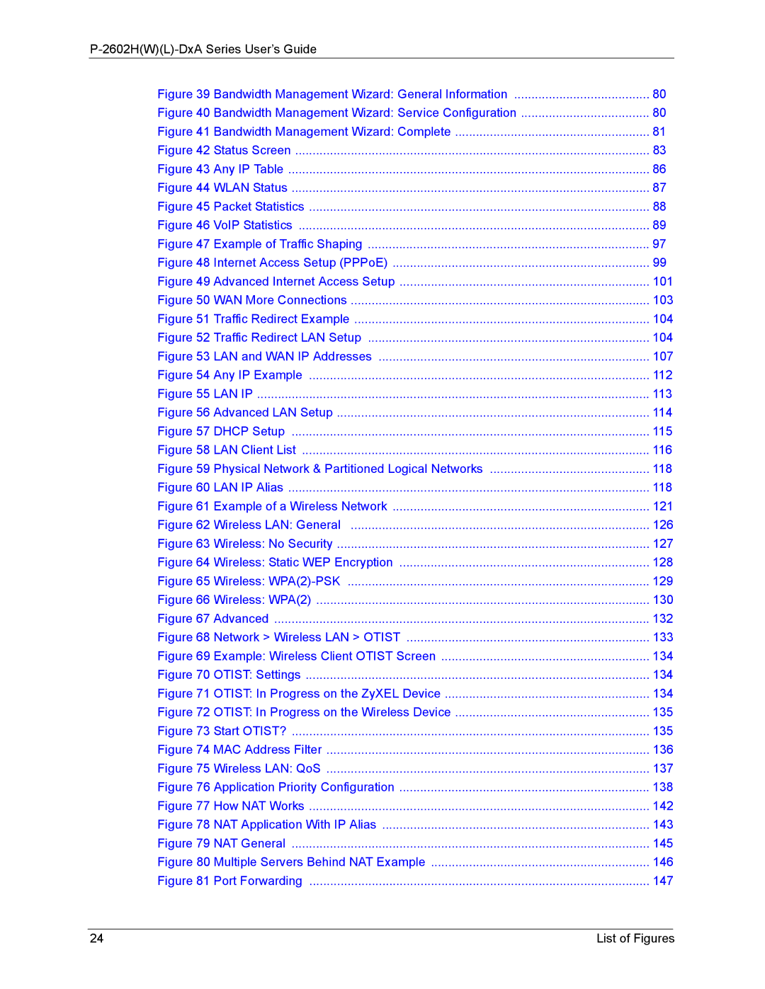 ZyXEL Communications P-2602 manual Bandwidth Management Wizard General Information 