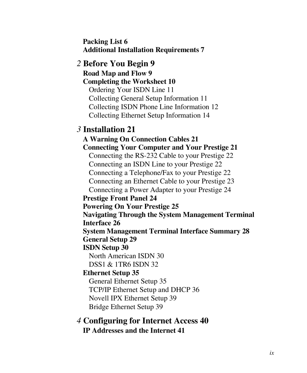 ZyXEL Communications Prestige 128 user manual Before You Begin 