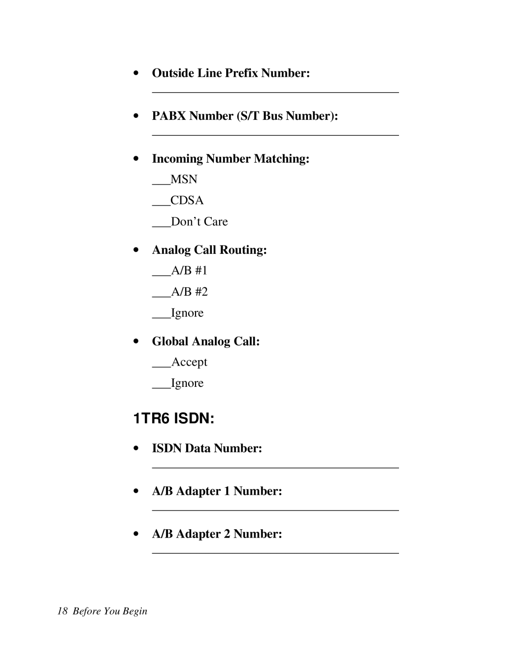 ZyXEL Communications Prestige100 user manual 1TR6 Isdn 