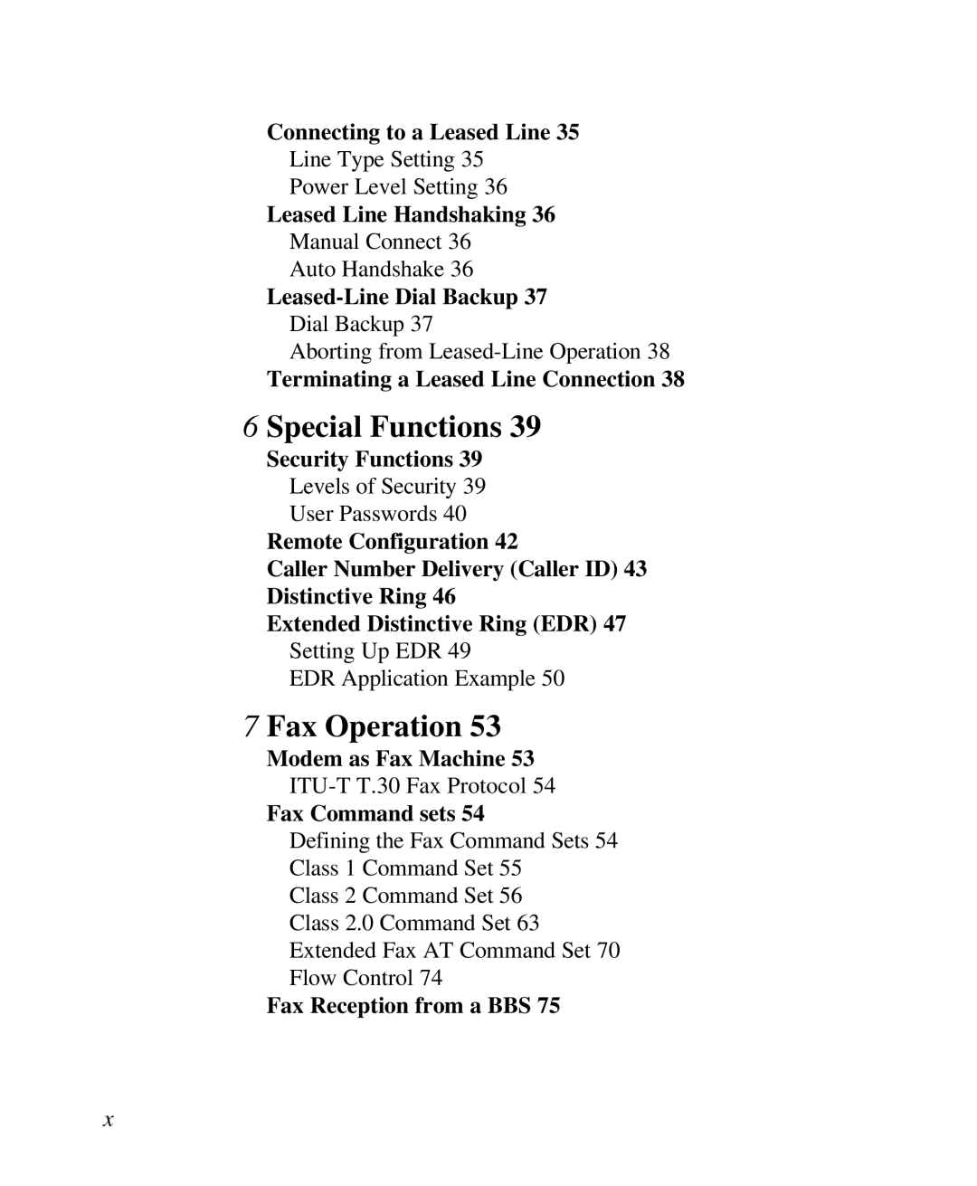 ZyXEL Communications U-336R/RE manual Special Functions, Fax Operation 